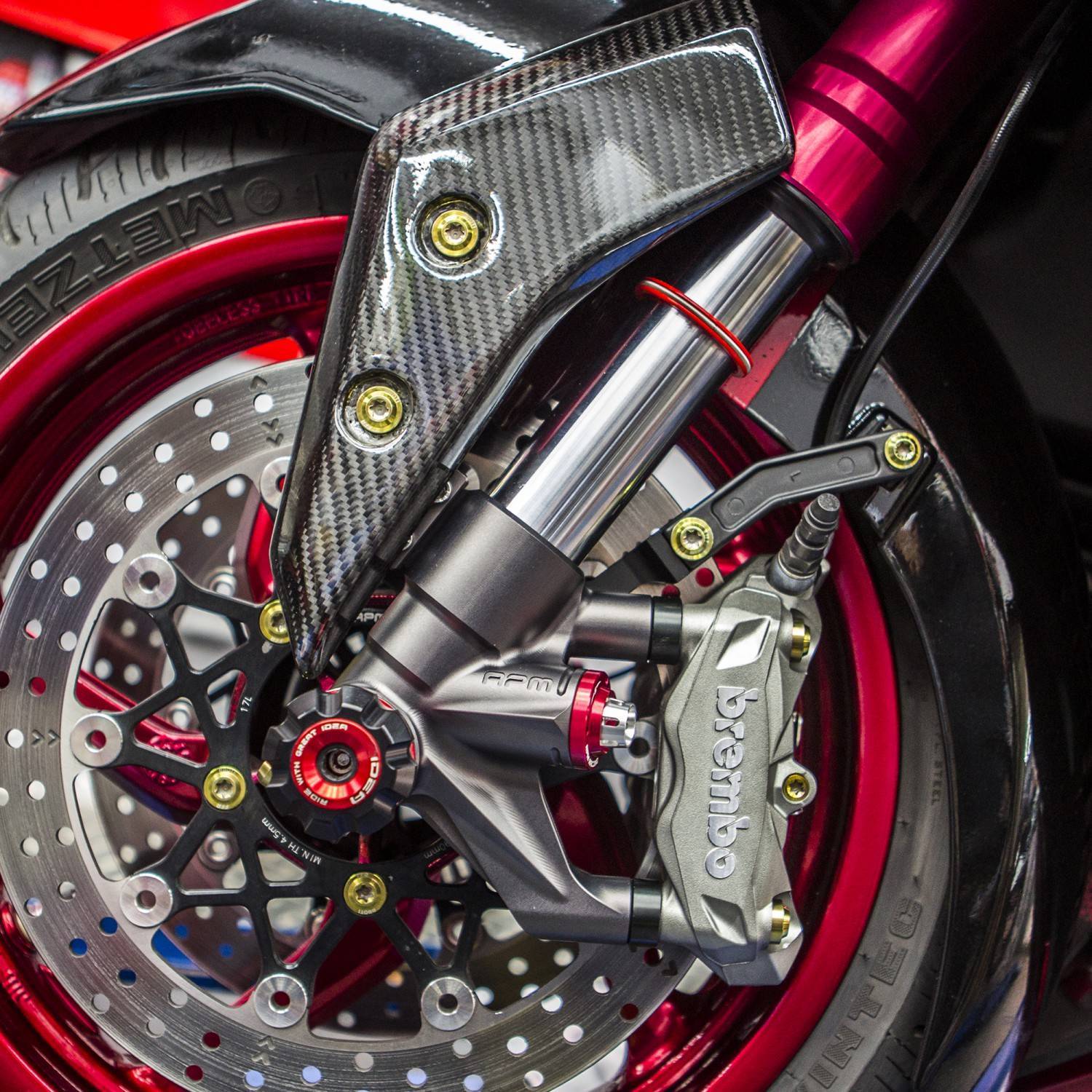 ULTRA 全可調倒叉前叉 AK550專用