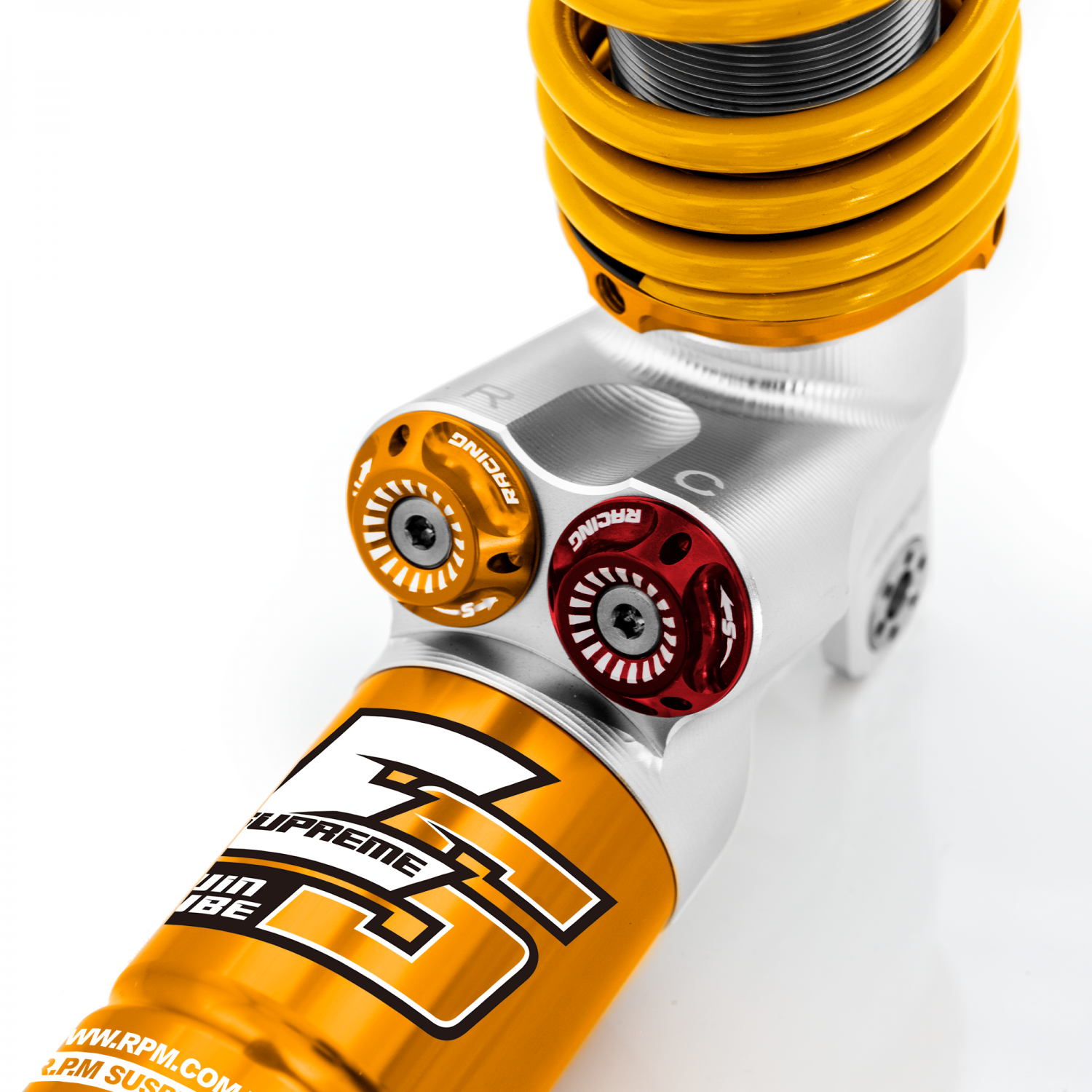 RPM ES系列 複筒式全可調 氣瓶正叉後避震器 複筒調整機構