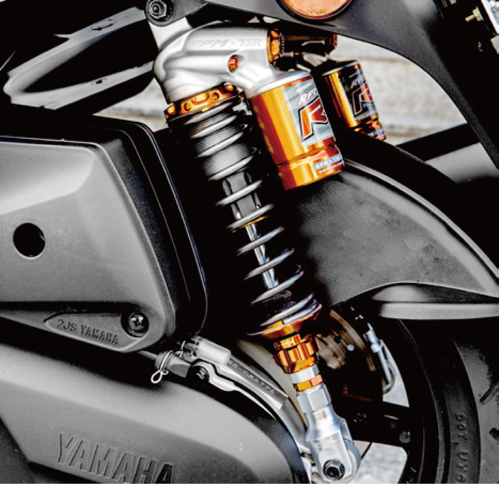 RT 全可調 氣瓶倒叉後避震器