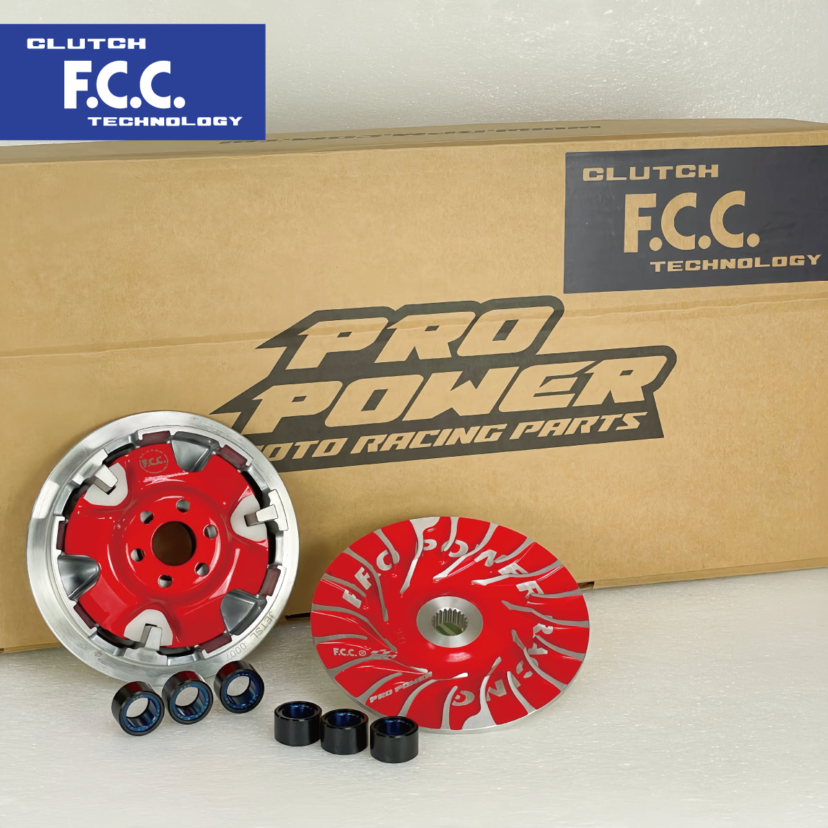 F.C.C. 離合器前組+大彈簧 JET-SL專用