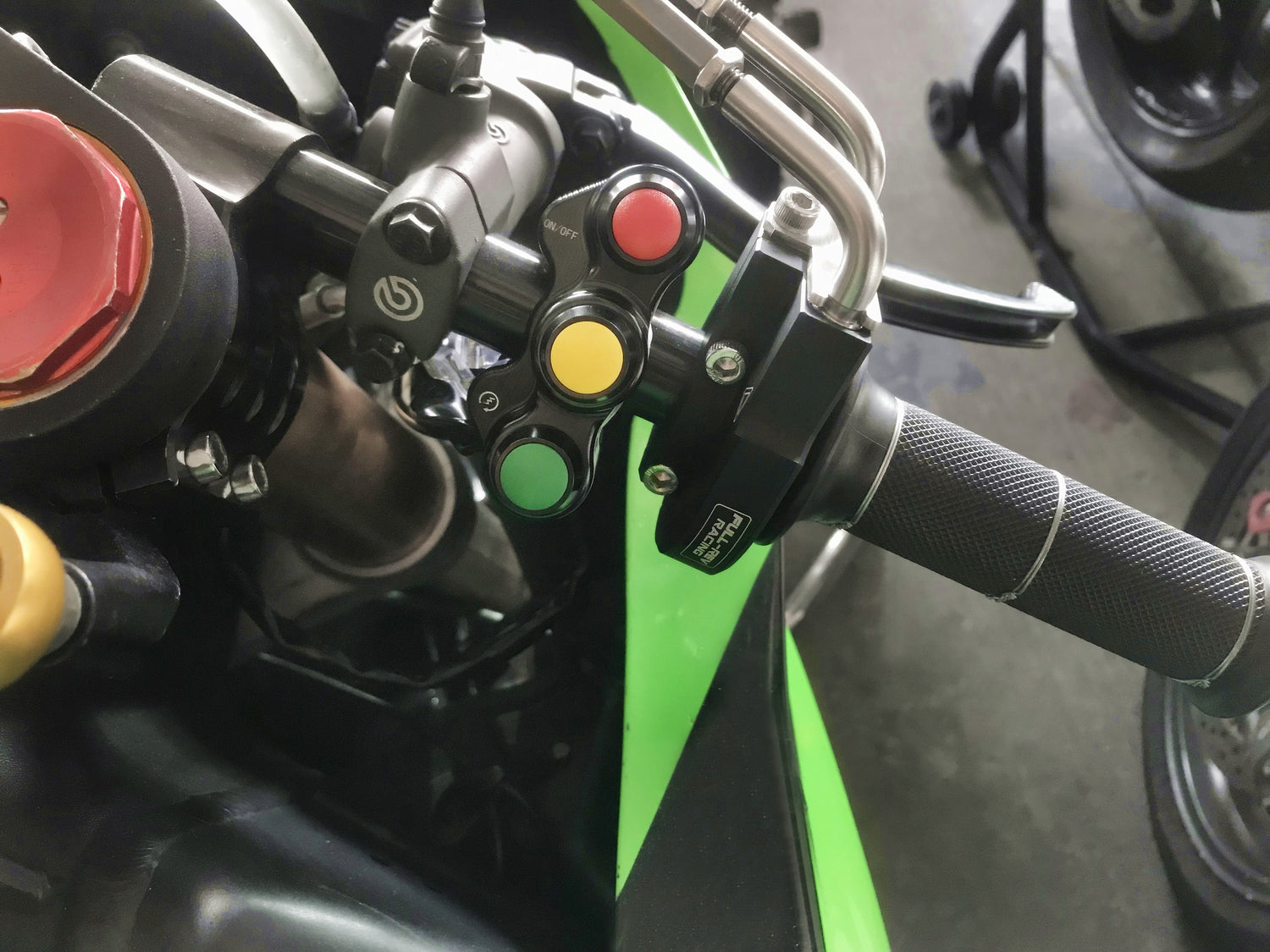 FULL-REV 糖豆按鈕開關 KAWASAKI車款