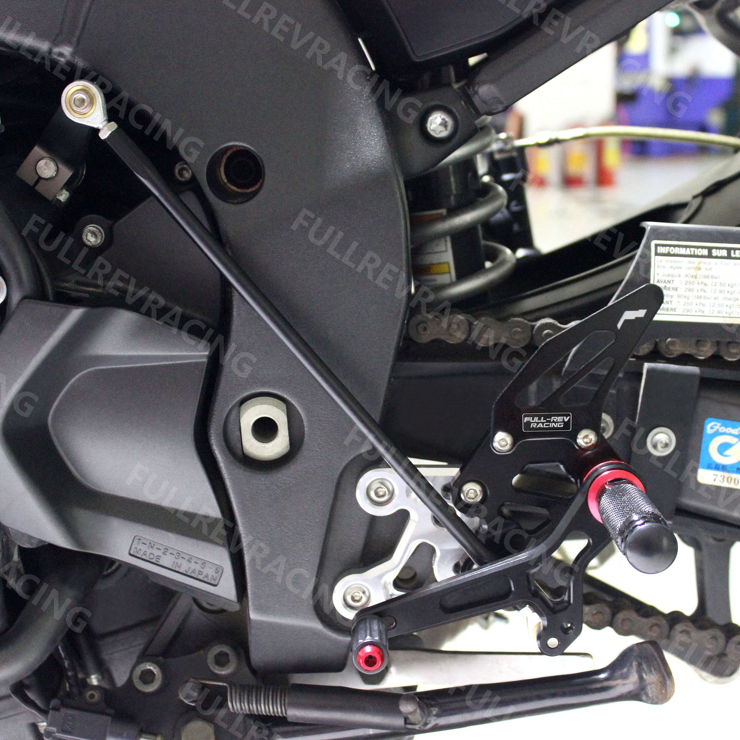 FULL-REV 改裝後移腳踏 YAMAHA車款