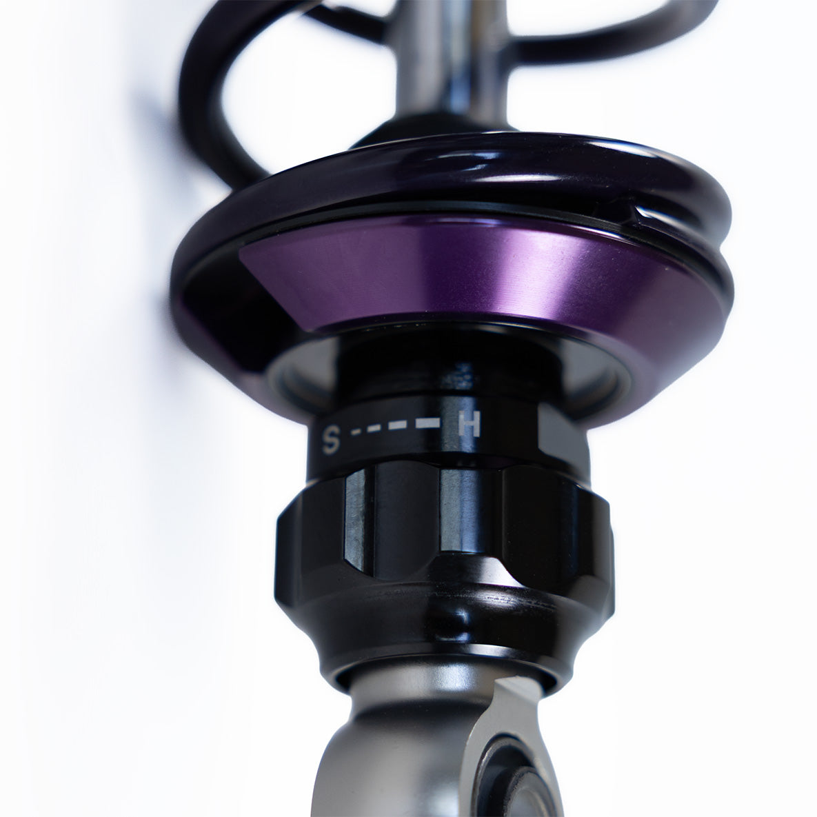 RX adjustable compression gas front fork and rear shock absorber