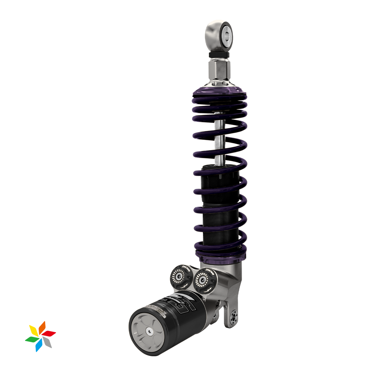 ES twin-tube rear shock absorber