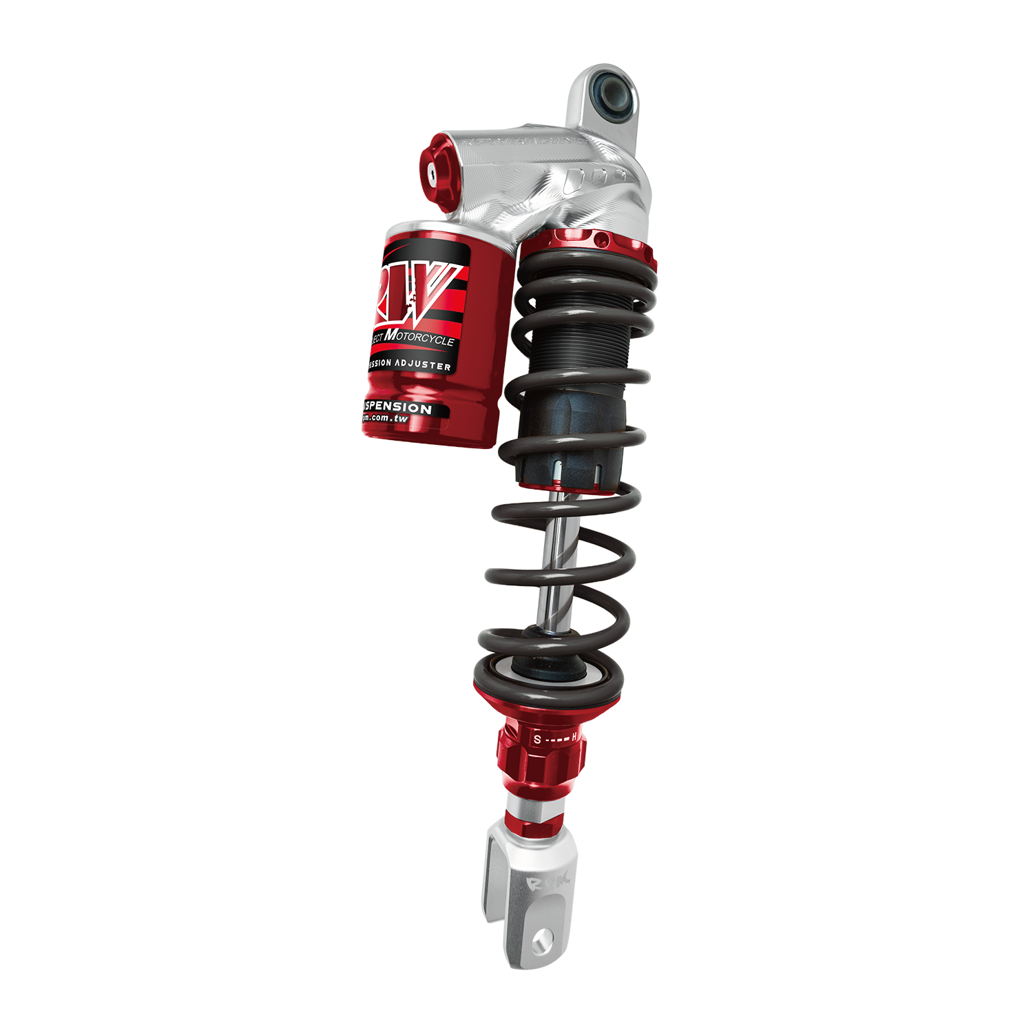 RW adjustable piggyback rear inverted fork
