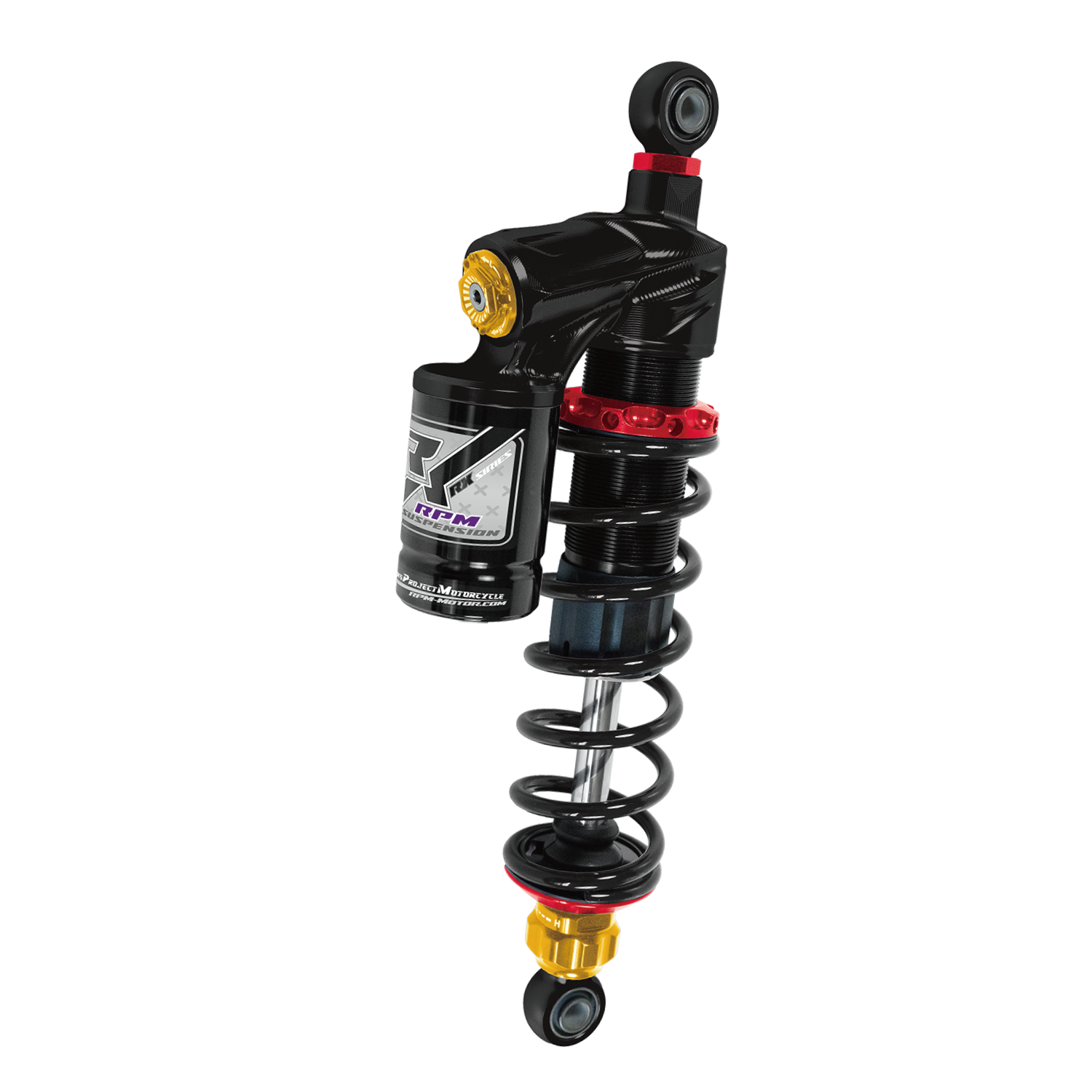 RX Inverted Fork Rear Shock with Adjustable Compression Reservoir