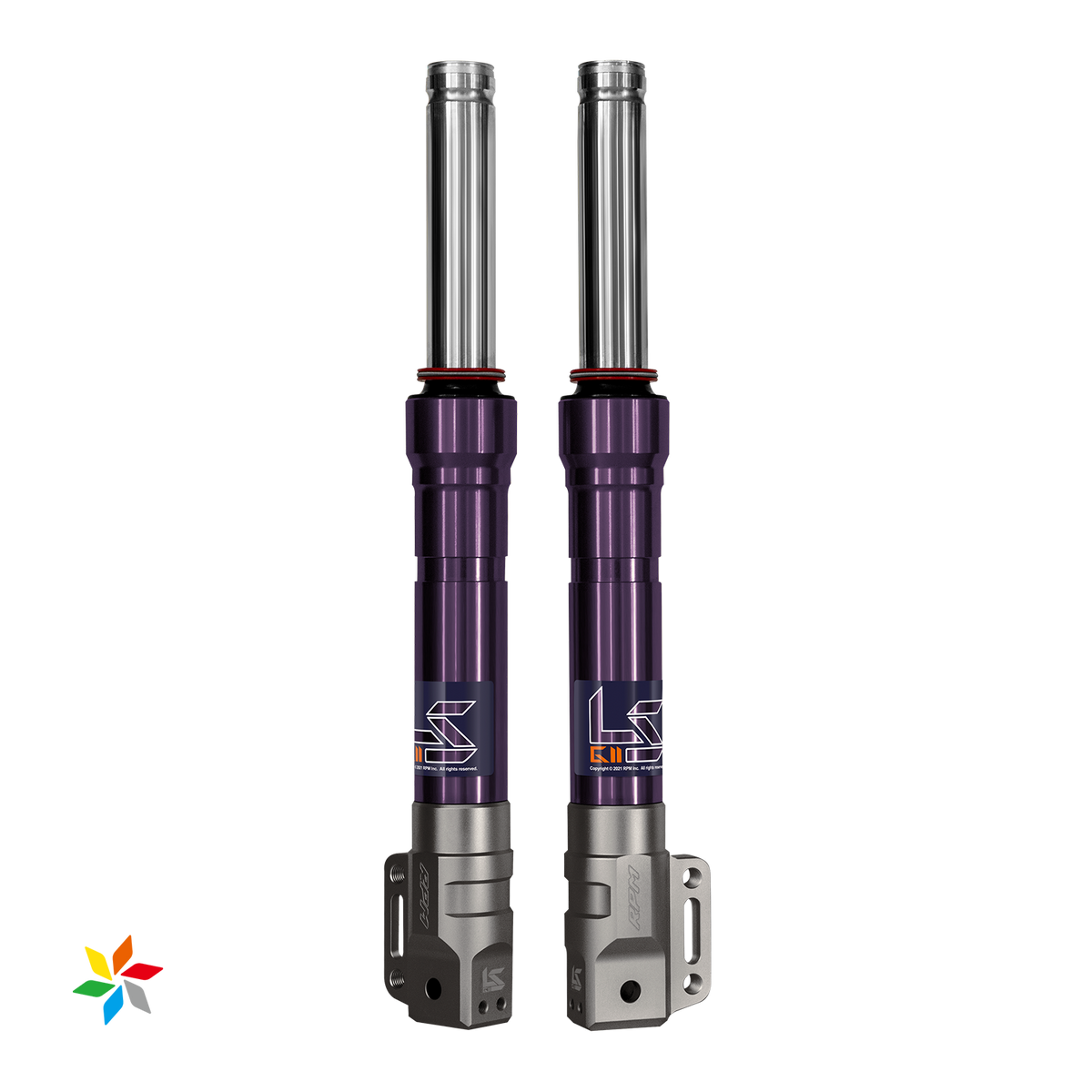 不可調正立式前叉｜RPM GII LS 前避震器・客製化配色 – RPM-Motor